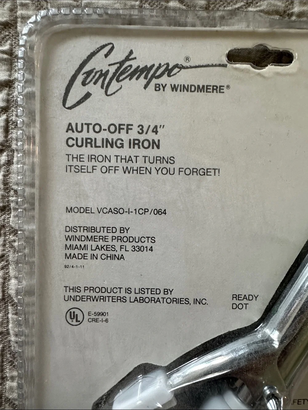 Contempo Auto-Off 3/4